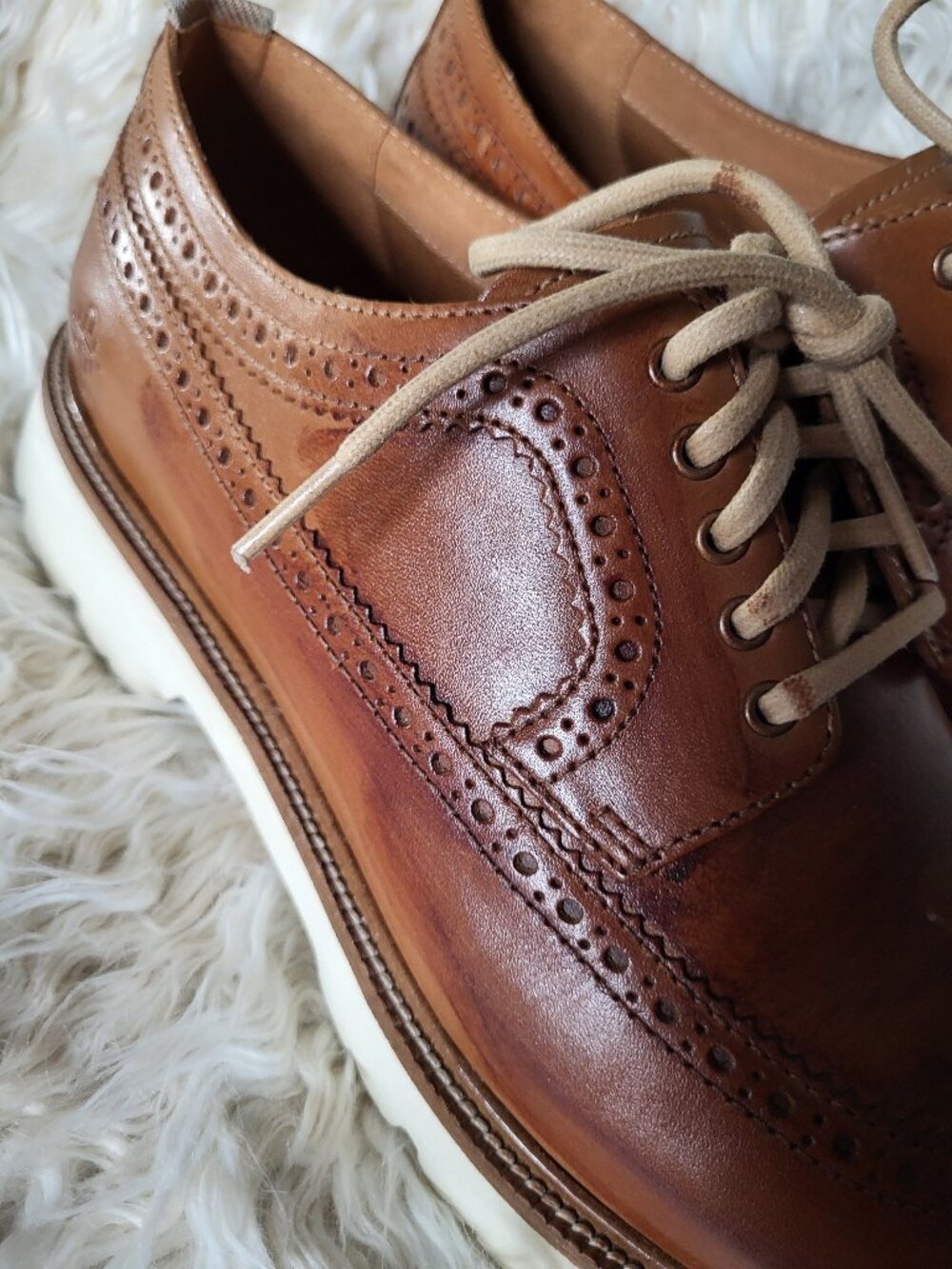 Cole Haan Men's American Classics Longwing Oxford Shoes - Picture 11 of 16